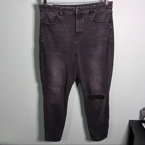 American Eagle Curvy Super High Rise Jeggings Jeans 16